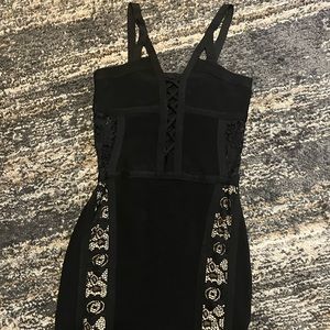 Bebe bandage mini dress